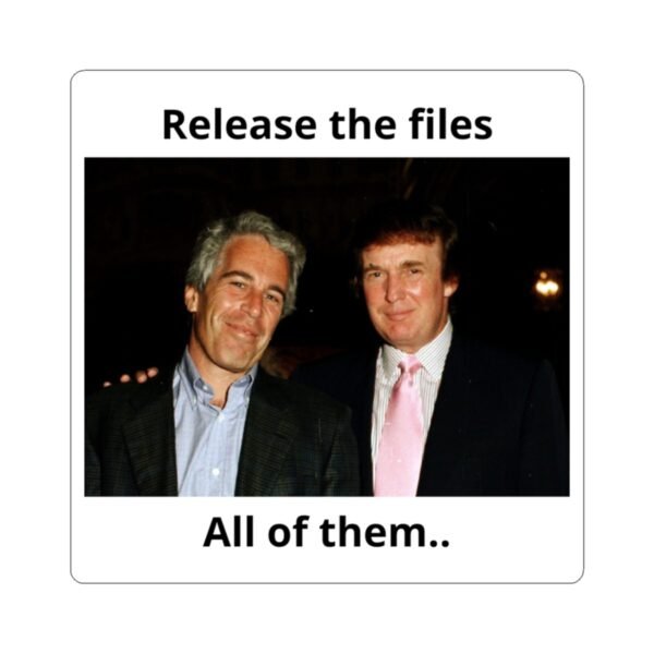 Trump & Epstein - Stickers